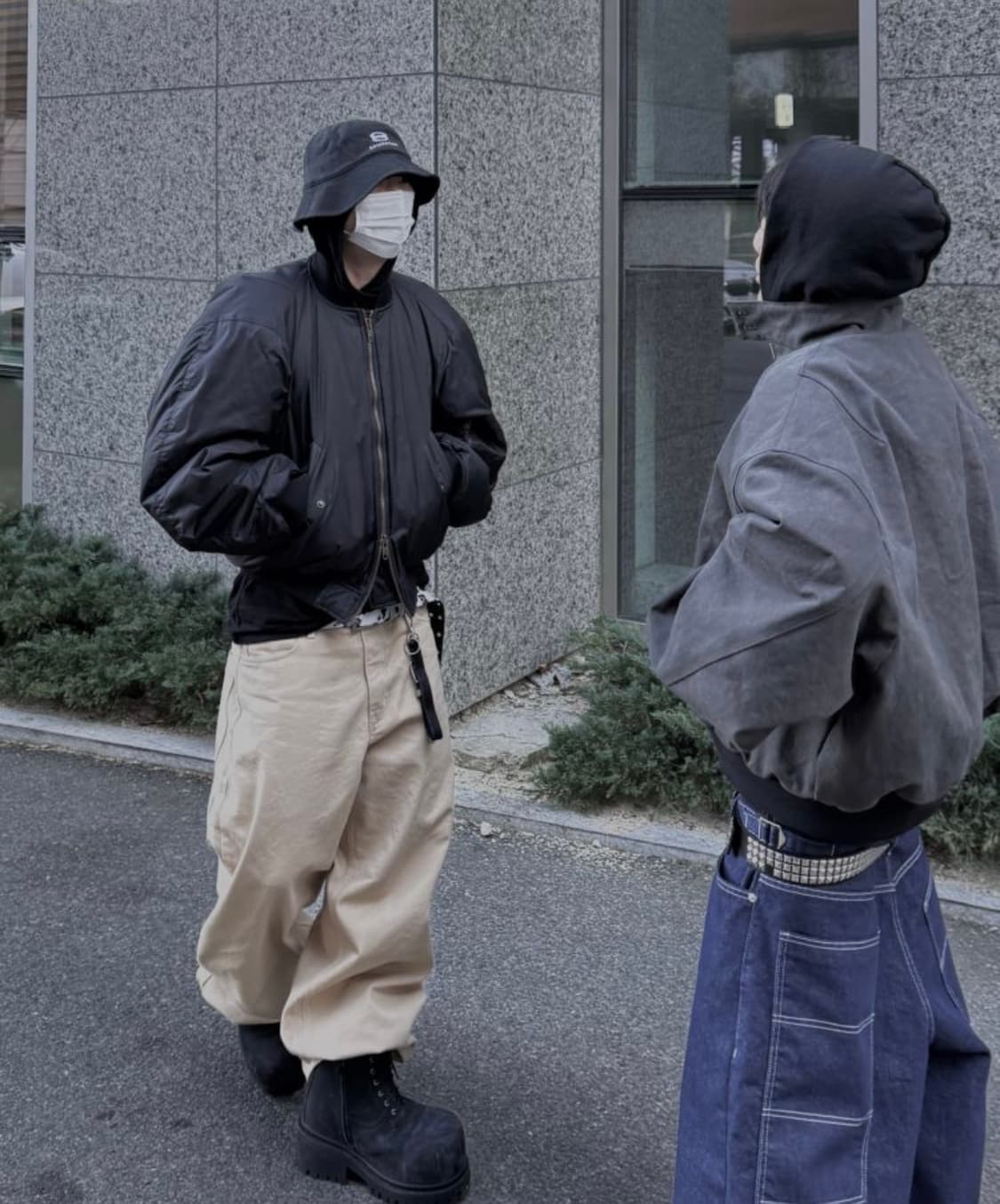 (M) mjd 빅 포켓 배기 팬츠 베이지 상품이미지4