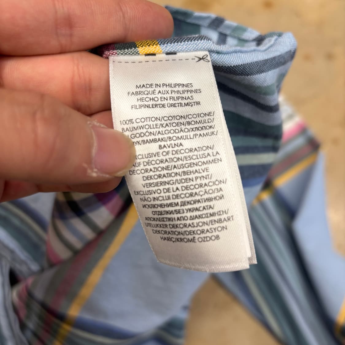 M 폴로랄프로렌 클래식핏 체크셔츠 상품이미지5