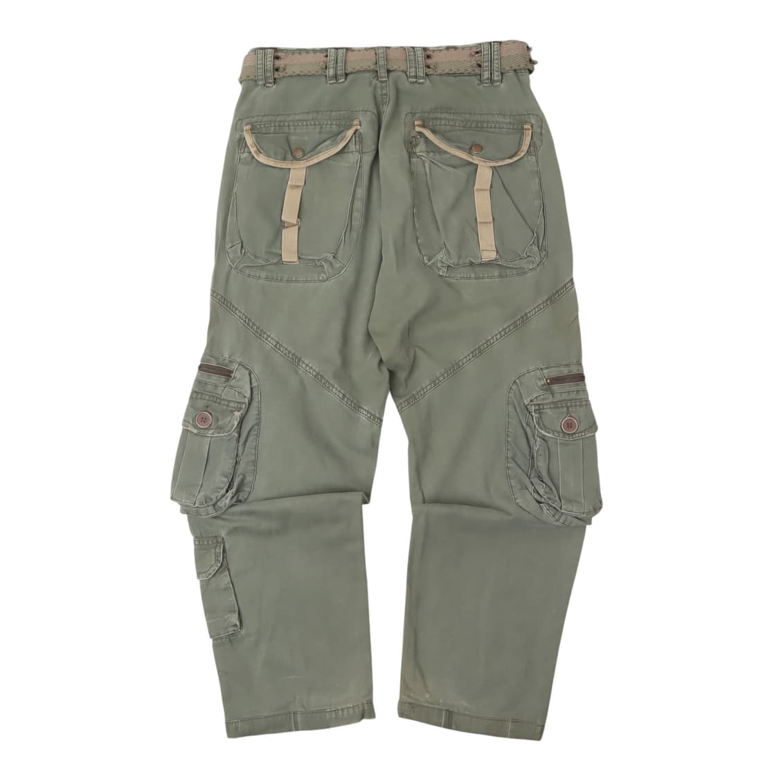 Vtg 빈티지 벨티드 카고팬츠 상품이미지5
