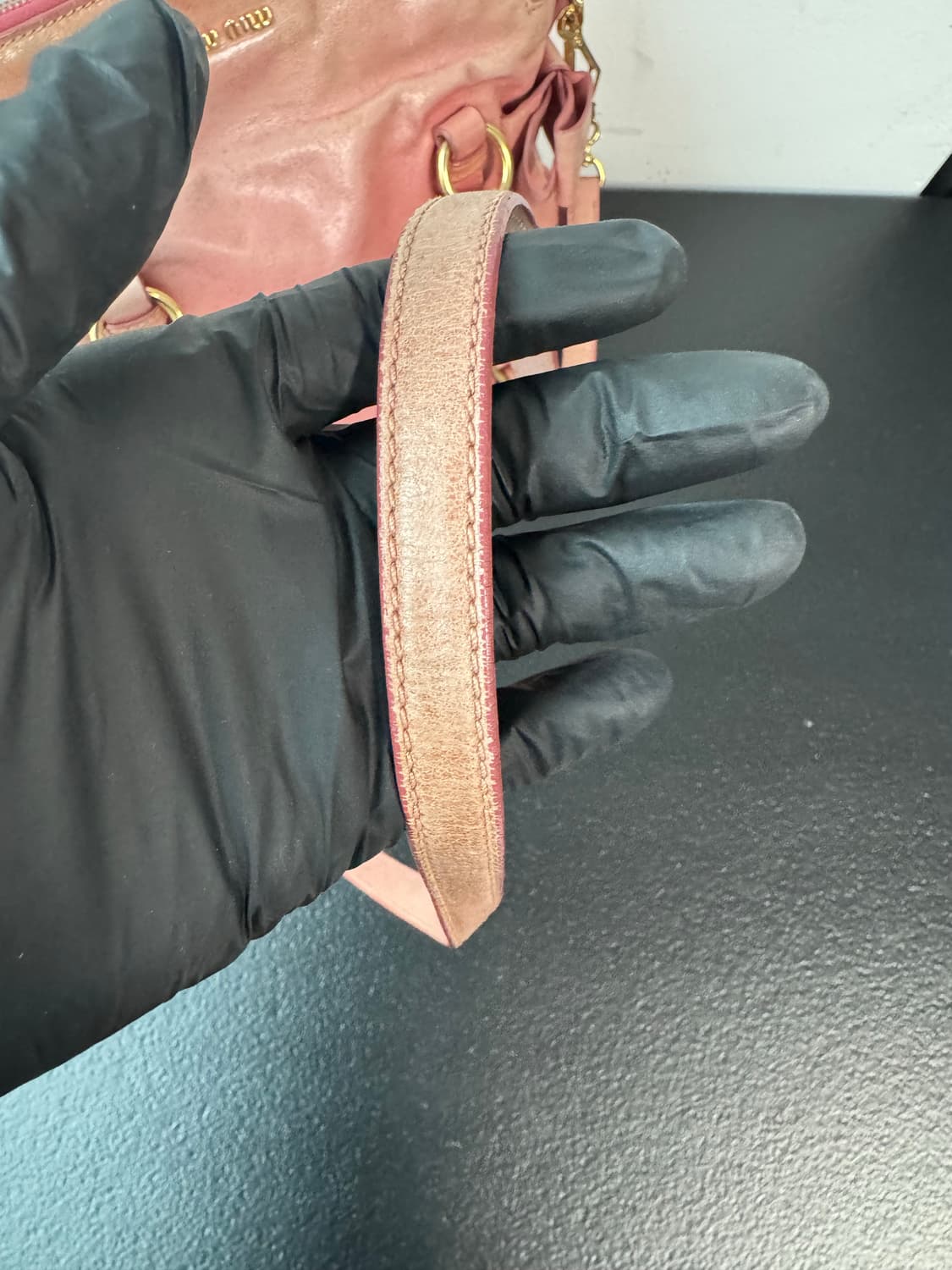 미우미우 비텔로 럭스 사첼 2way백(정품) 상품이미지7