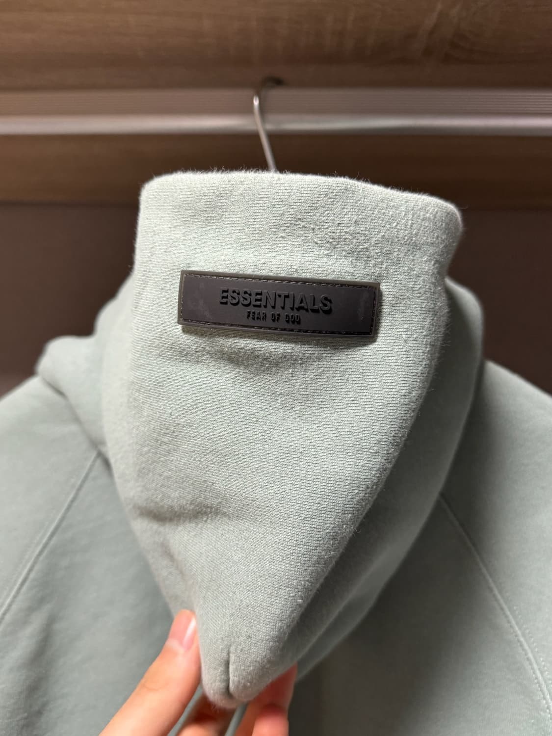 에션셜 피어오브갓 후드티 그레이 S 상품이미지5