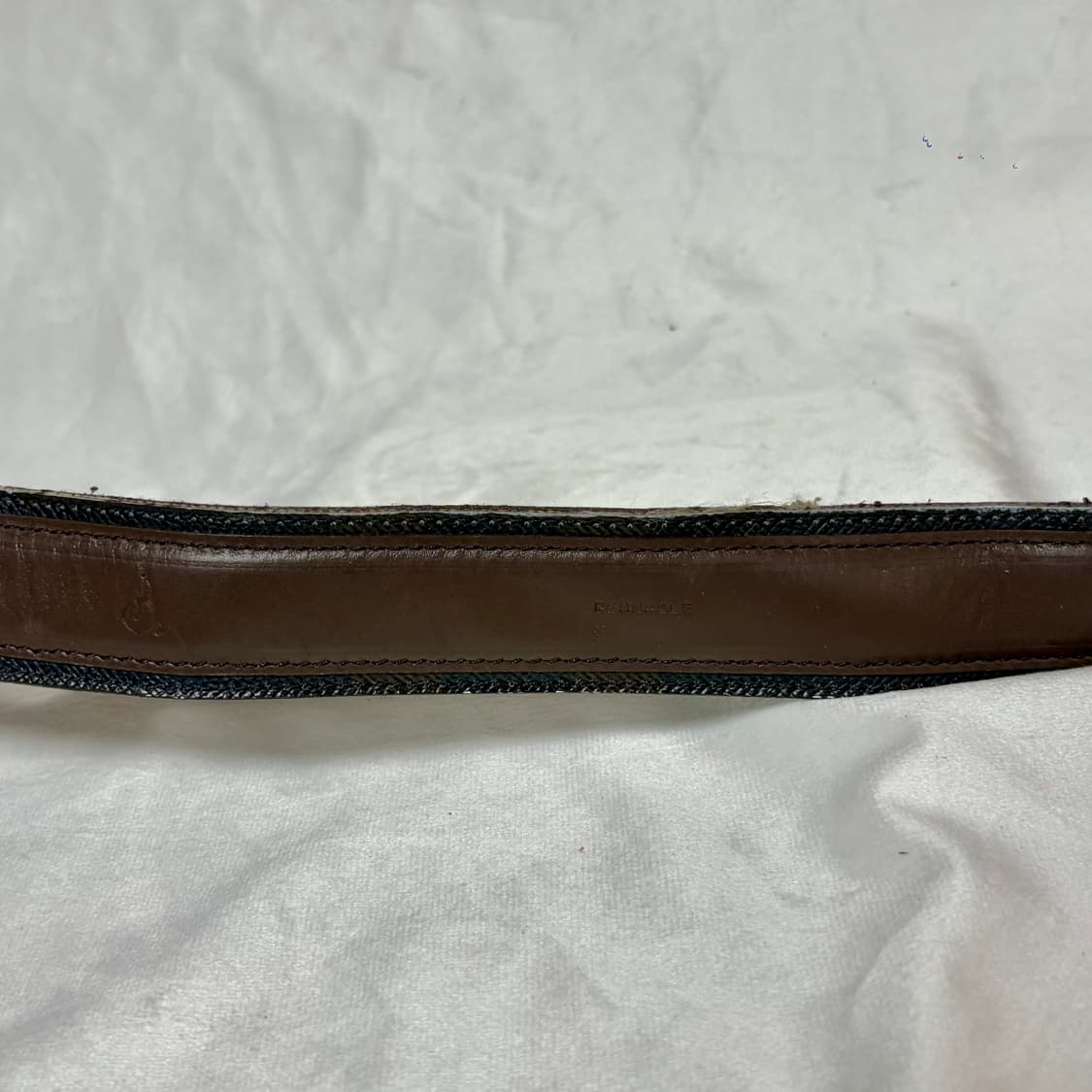 빈폴 빈티지 더블 레이어 레더 벨트 상품이미지4