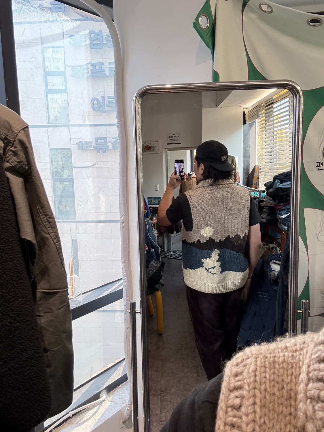 🇨🇦 LONGHOUSE 코위찬 울 베스트 상품이미지5