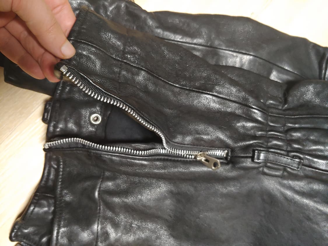 forone 헤비레더 라이더 자켓 L size 상품이미지9