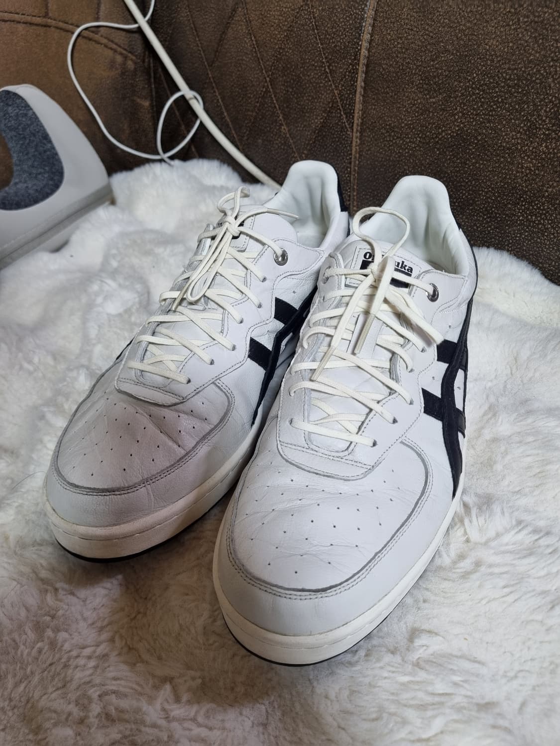 오니츠카 타이거 GSM 크림 블랙 280 상품이미지1