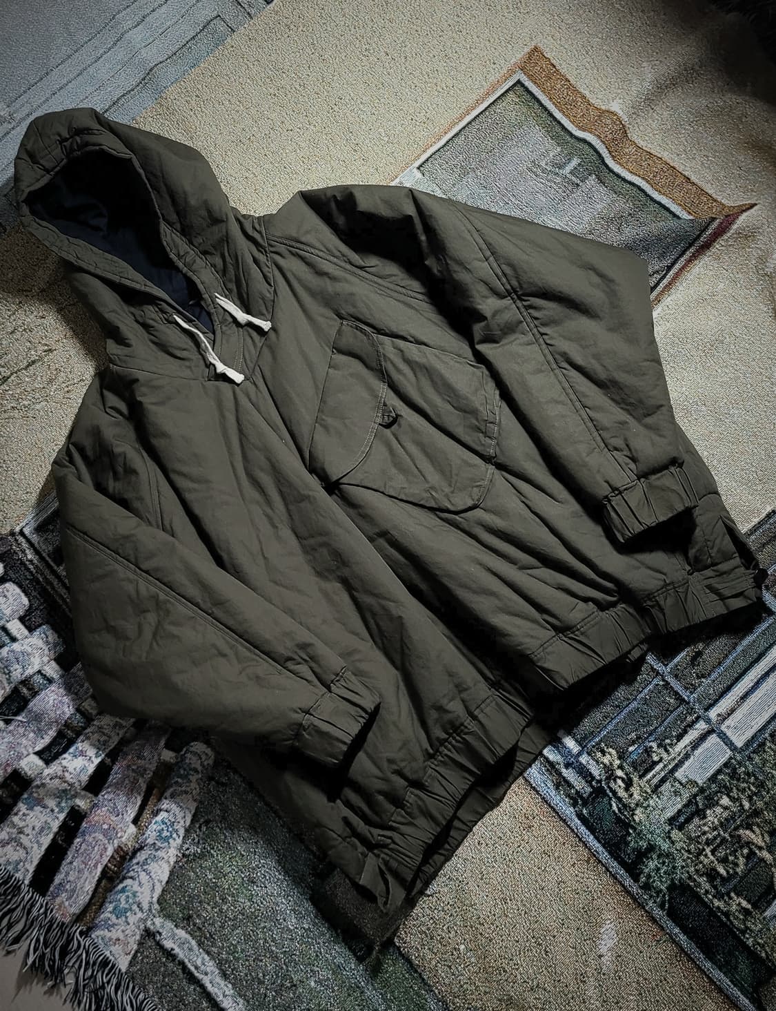 얀얀반아쉐 포켓 후드 자겟 상품이미지1