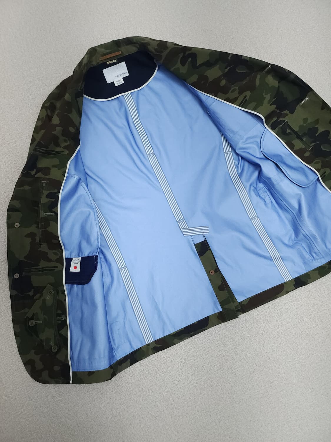 (M)NANAMICA 카모플라쥬 밀리터리 필드 자켓 상품이미지8