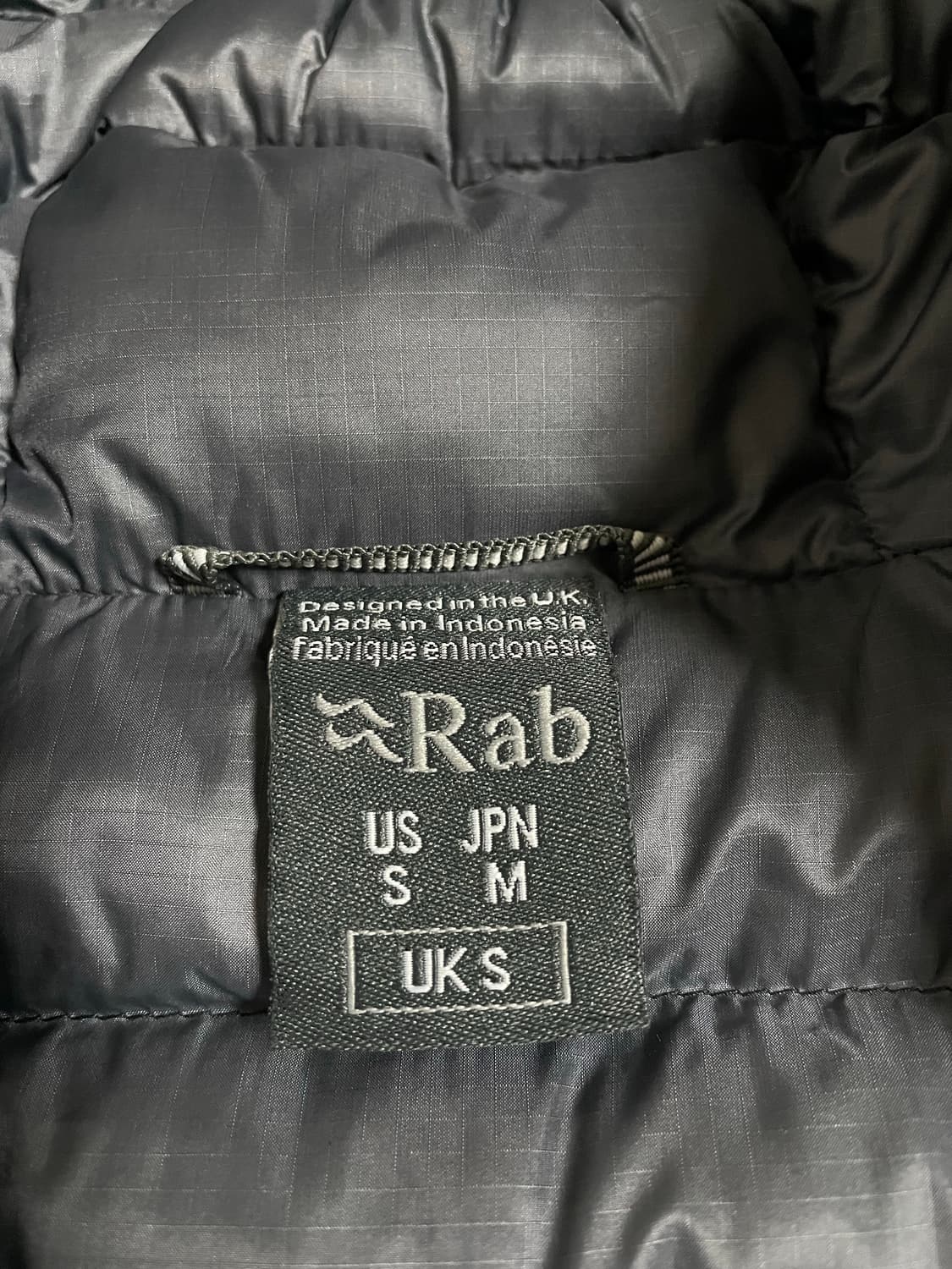 Rab 랩 마이크로 알파인 경량패딩 블랙 S 국내M 상품이미지6