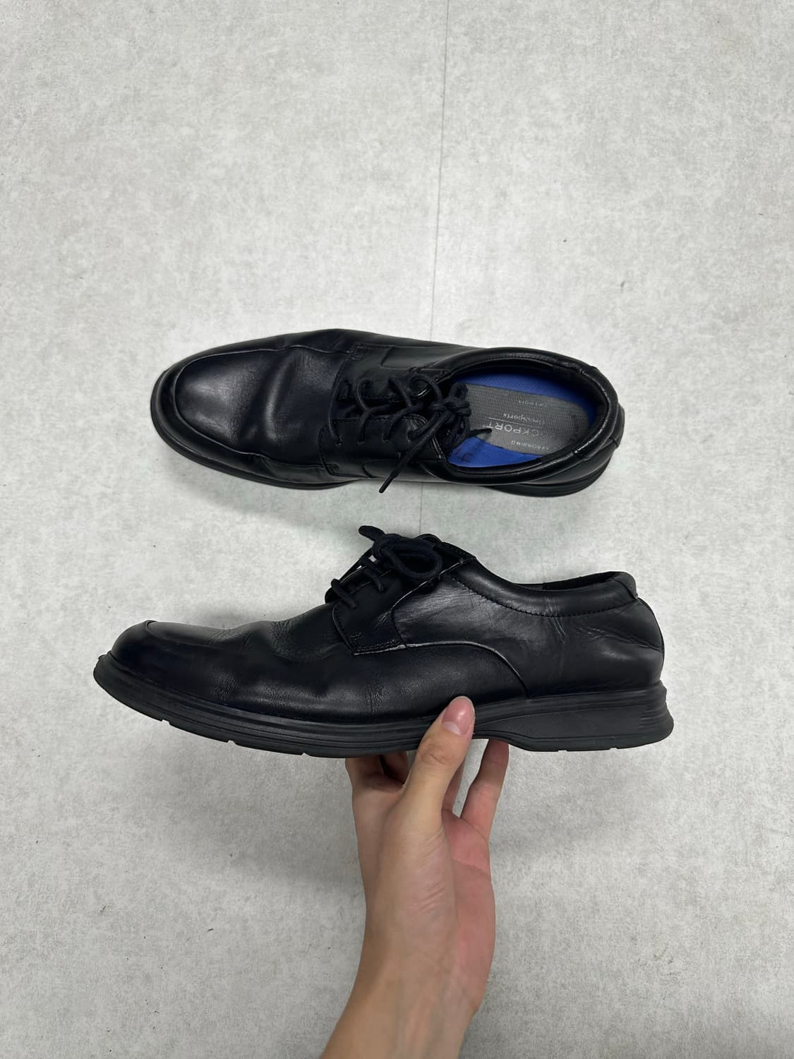 락포트 레더 더비 슈즈 상품이미지1