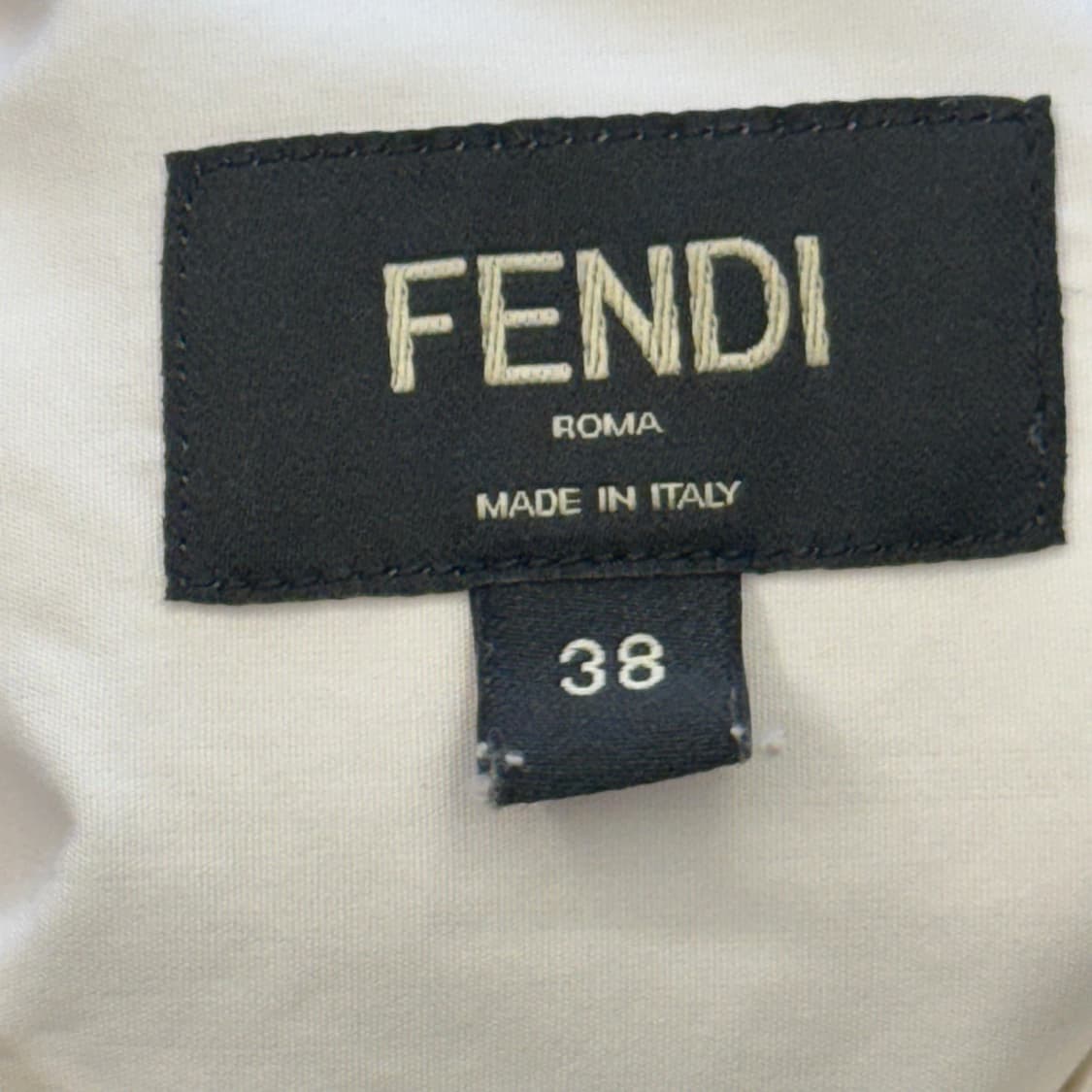 38 펜디 화이트 코튼 셔츠 상품이미지4