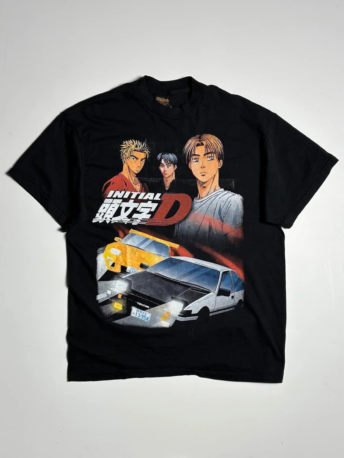 Selected USA 이니셜D 그래픽 반팔 티셔츠 R1403 상품이미지1