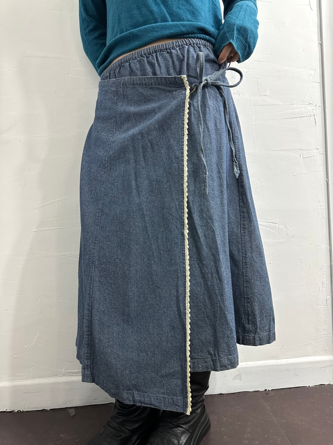 mori denim skirt 상품이미지2