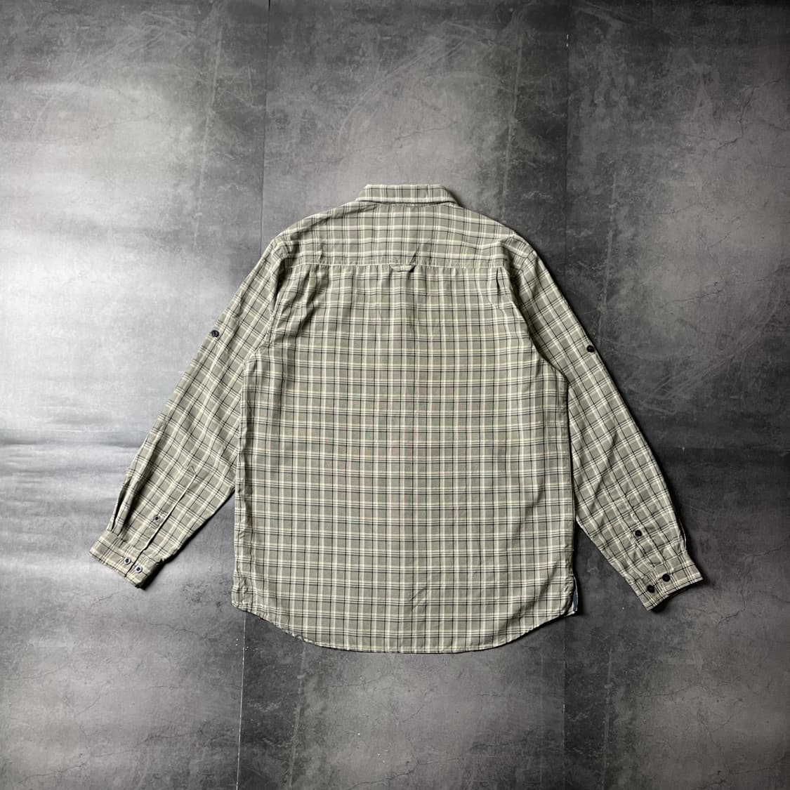 THE NORTH FACE 노스페이스 빈티지 그레이 체크셔츠 A00512 상품이미지6