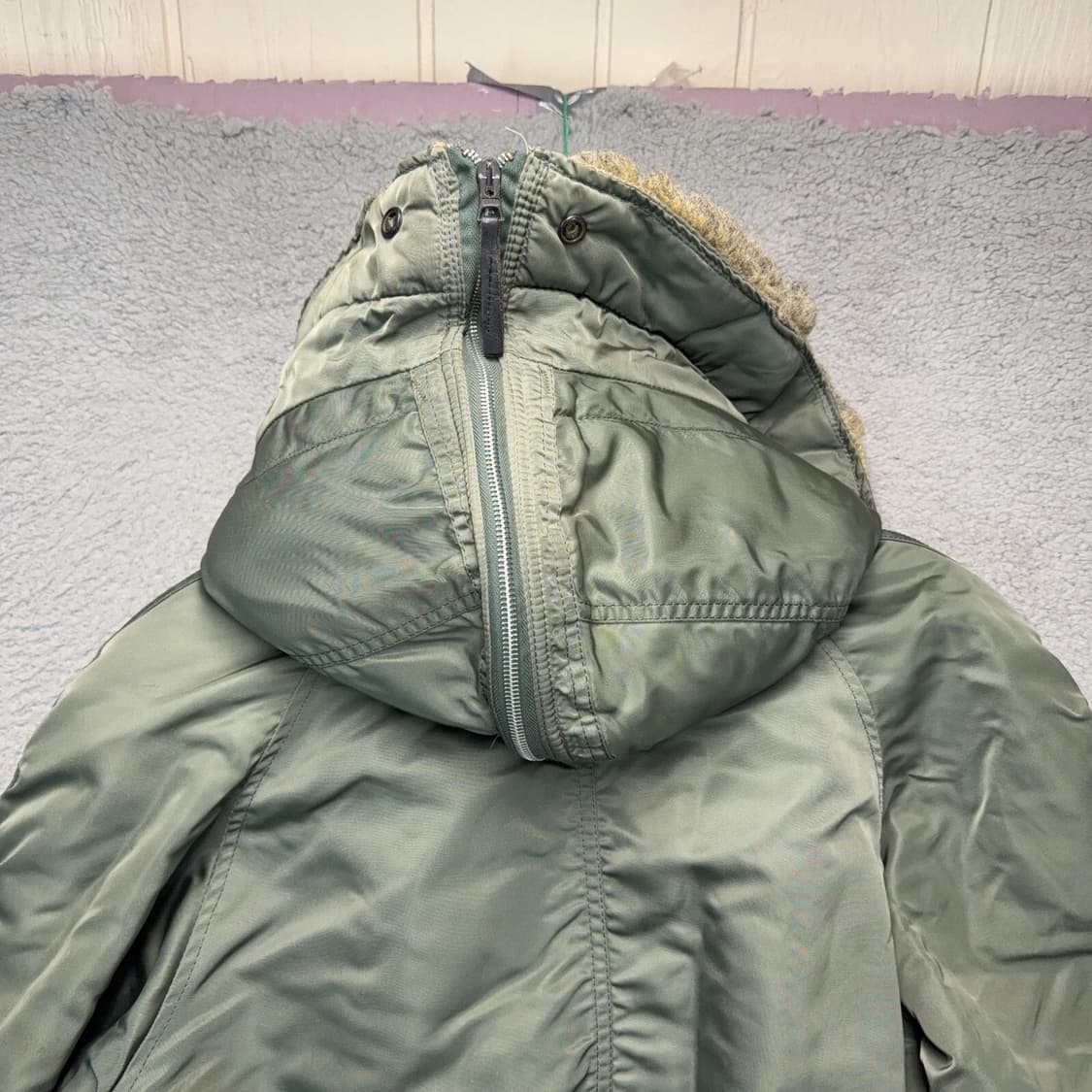 80s 알파 인더스트리 N-2B 플라이트 자켓 상품이미지6