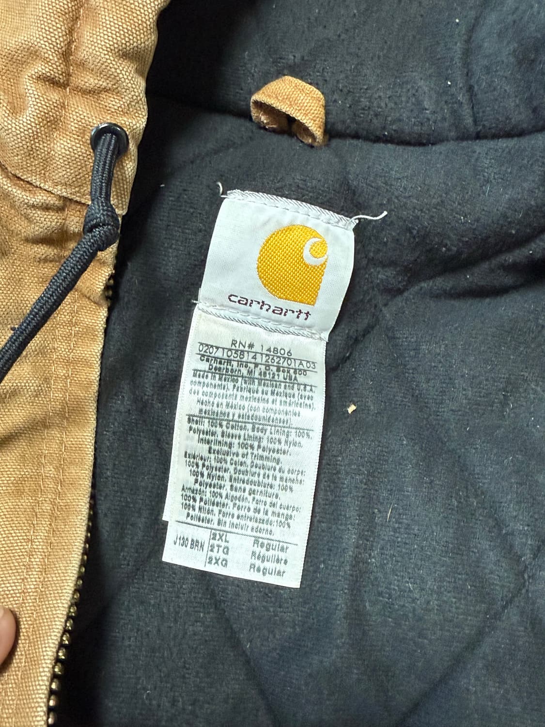 칼하트 j130 xxl 상품이미지2