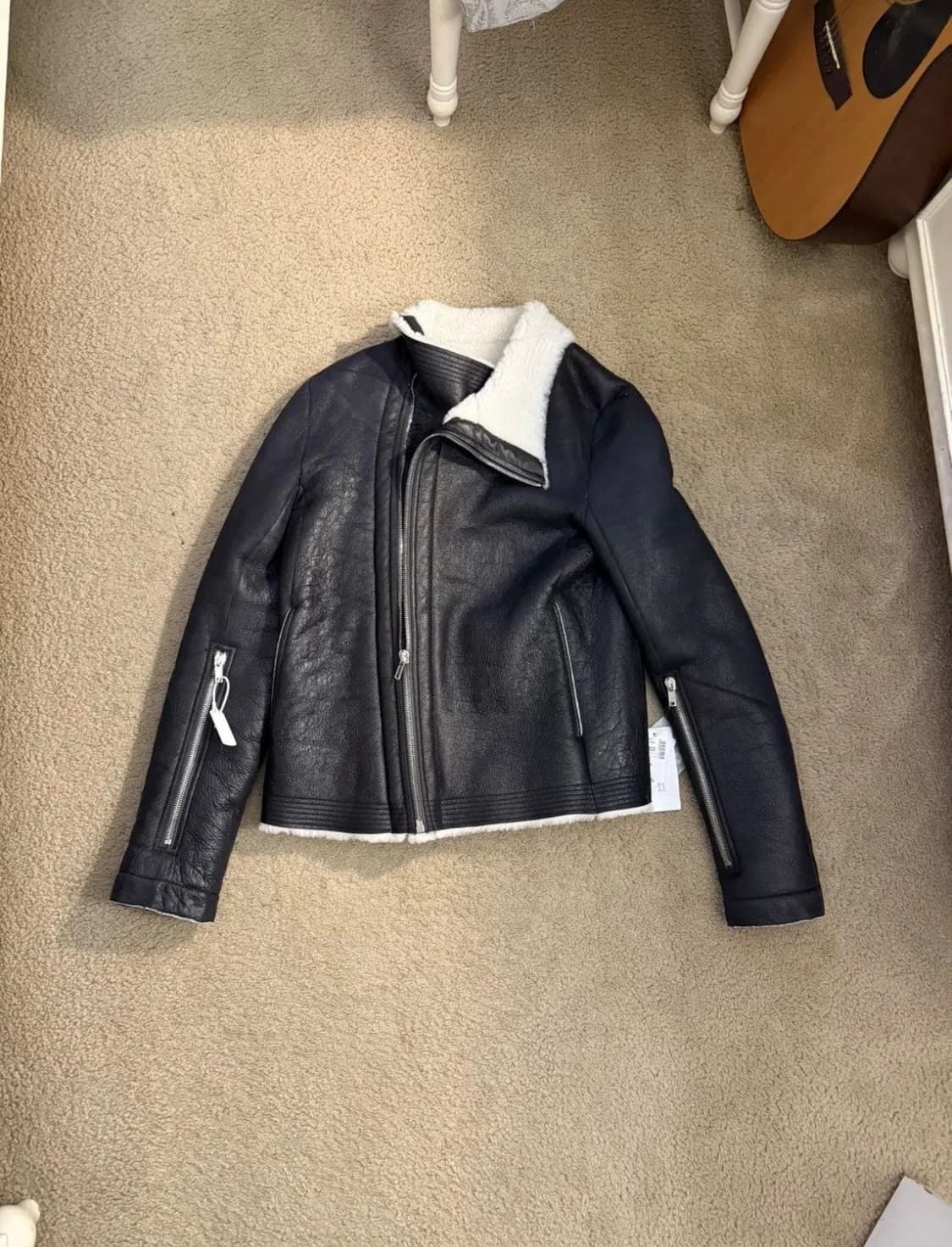 22FW 릭오웬스 무스탕 몰리노 자켓 새상품 50 사이즈 상품이미지1