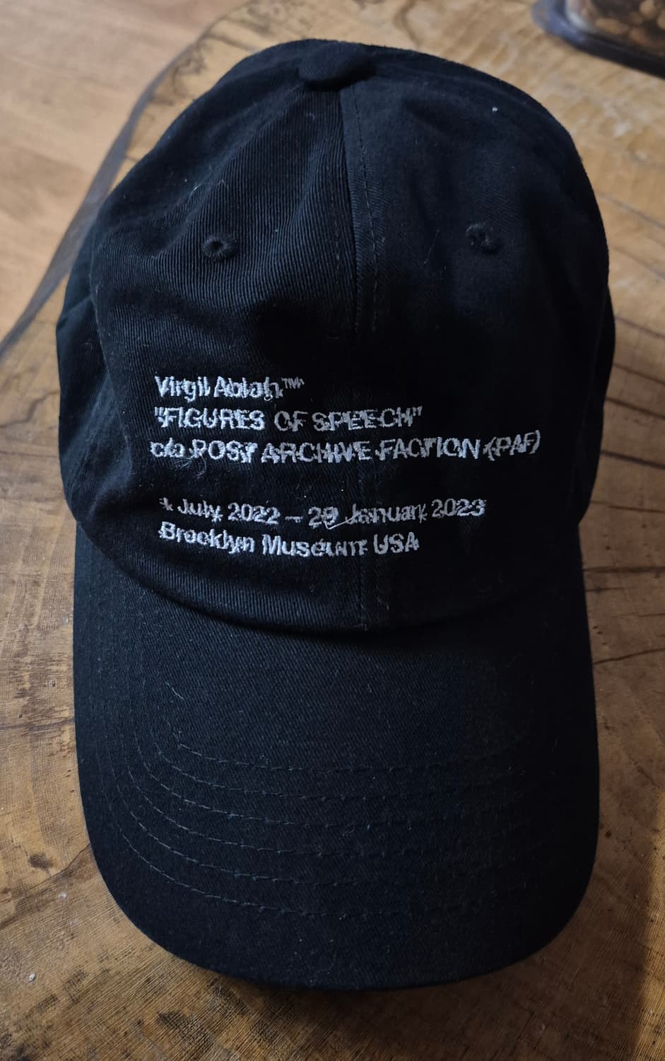 포스트아카이브팩션 캡 파프 버질 아블로 모자 상품이미지1