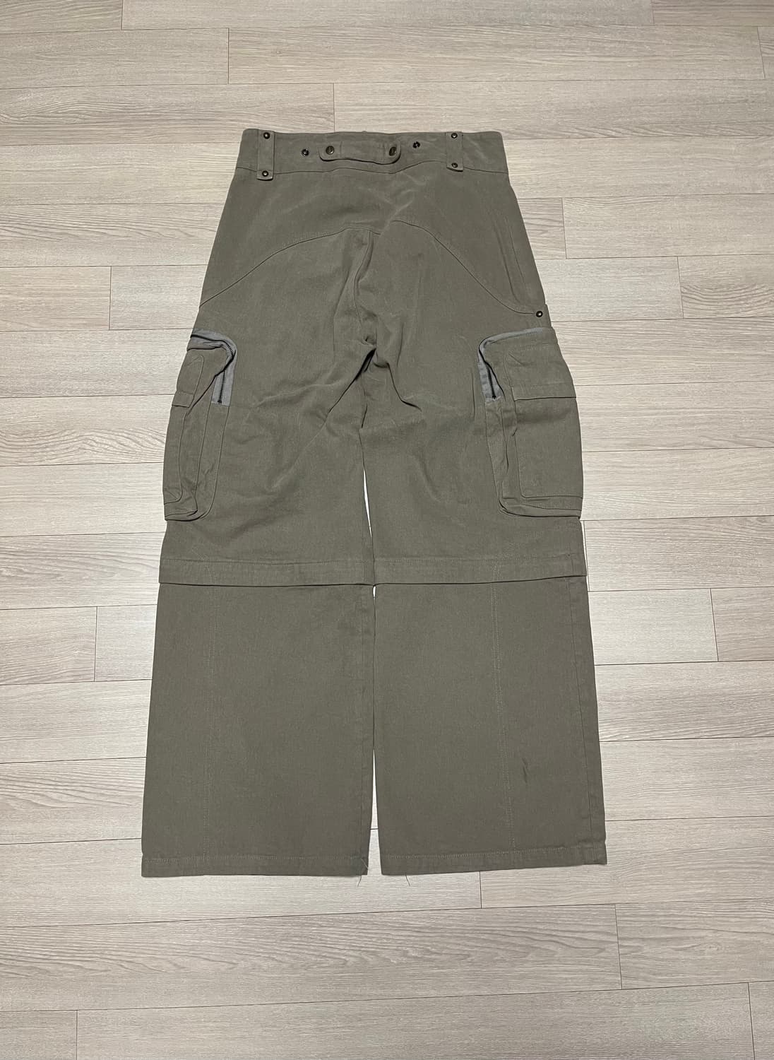 카시코 카고 팬츠 카키색 s사이즈 상품이미지3