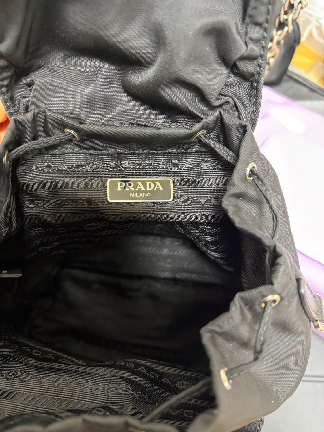 프라다 리나일론 미니크로스 상품이미지7