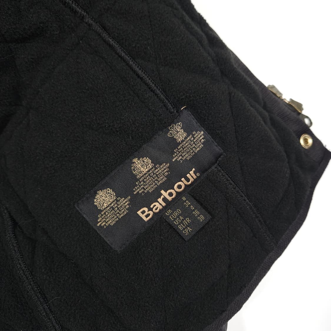 바버 인터네셔널 폴라퀼트 자켓 상품이미지6