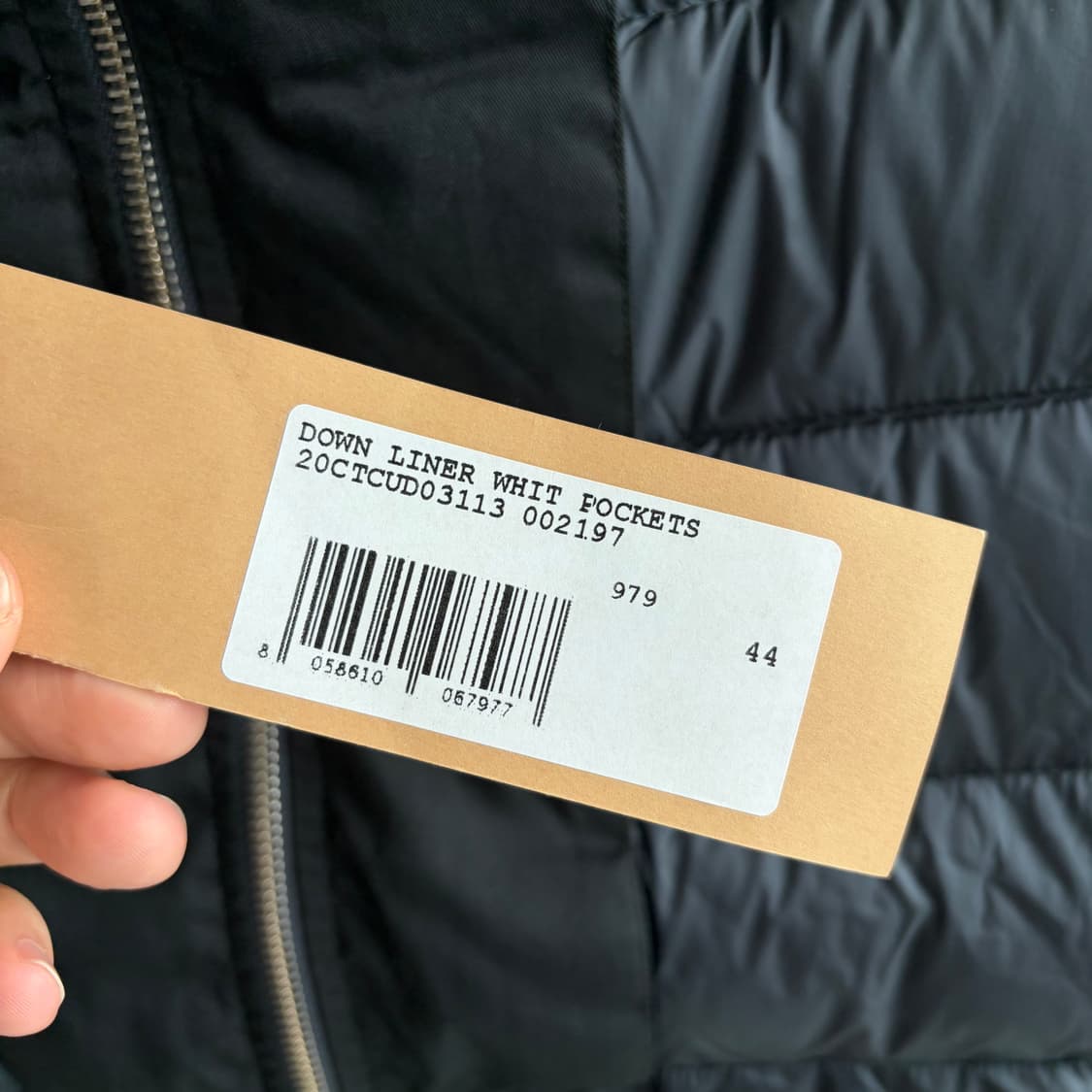 [새상품]텐씨 TenC 리버시블 다운 라이너 포켓 자켓 네이비 상품이미지3