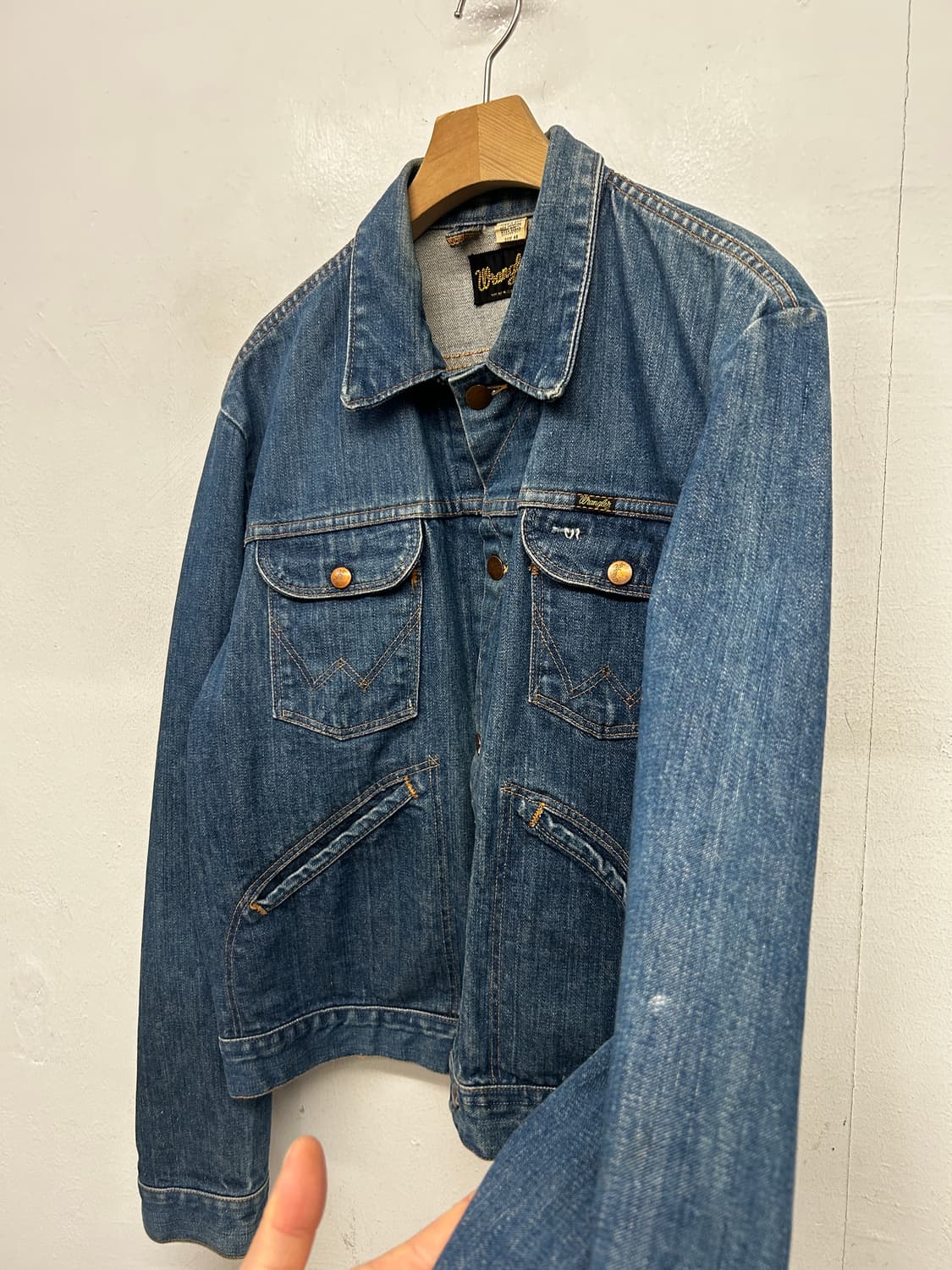 70-80s 랭글러 데님 자켓 (MADE IN USA) 상품이미지3