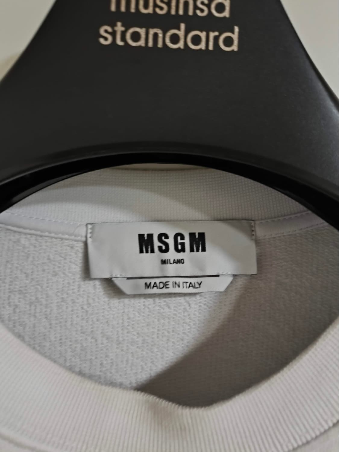 L사이즈 MSGM 맨투맨 티셔츠 상품이미지2