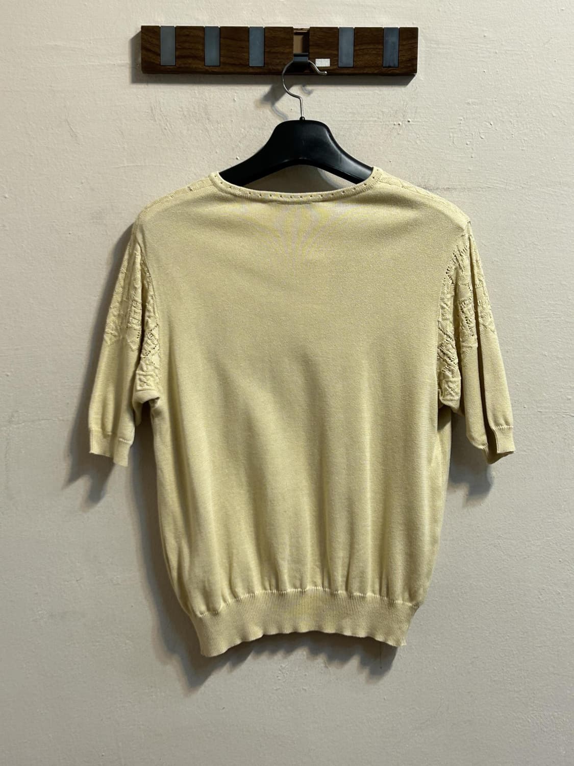 디올 스포츠 펀칭 니트 반팔 탑 상품이미지5