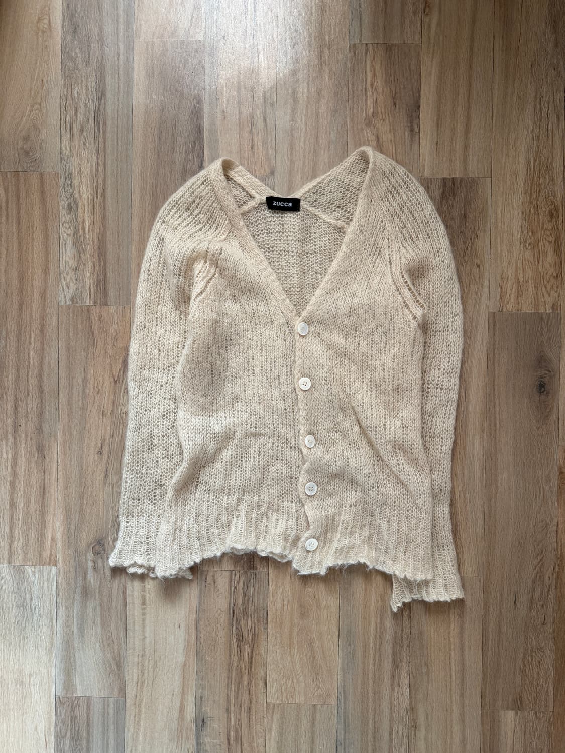 주카 모헤어 니트 가디건  상품이미지1