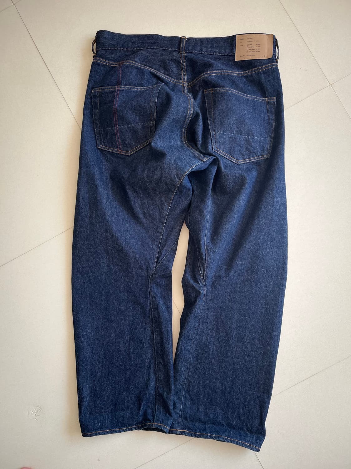 Anacronorm draping straight pants 34 상품이미지4