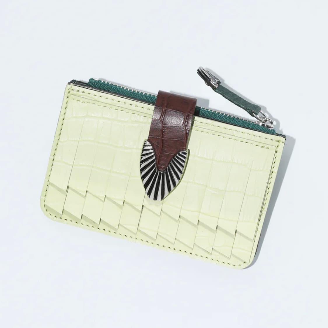 토가 TOGA 26ss 프린지 카드지갑 스몰 /옐로우 상품이미지1