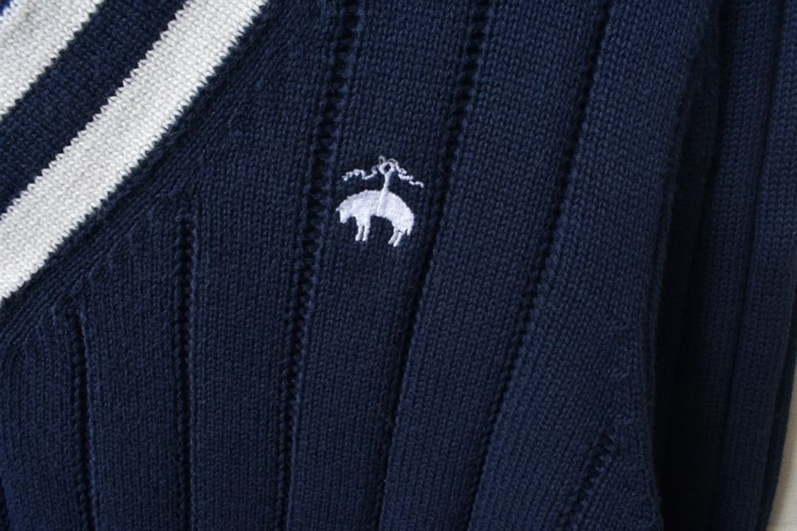 브룩스브라더스 크리켓 코튼 니트 L M0179 상품이미지5