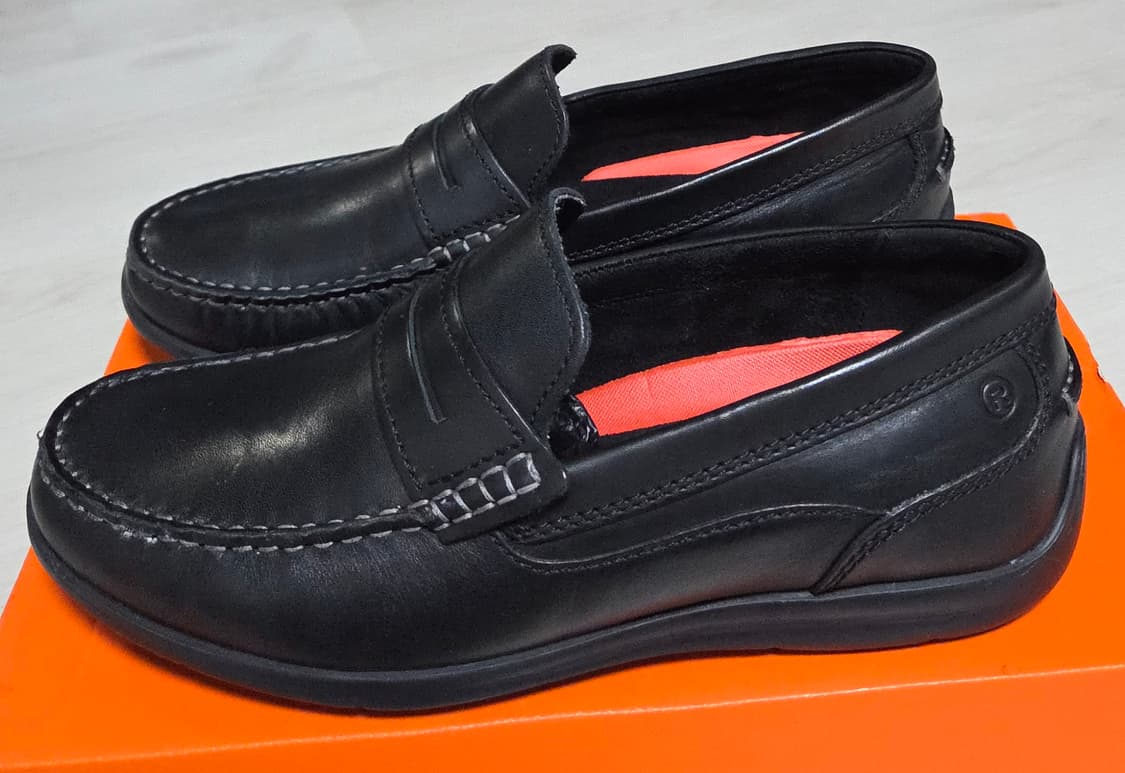 락포트 컬렌 페니 로퍼 블랙  상품이미지2