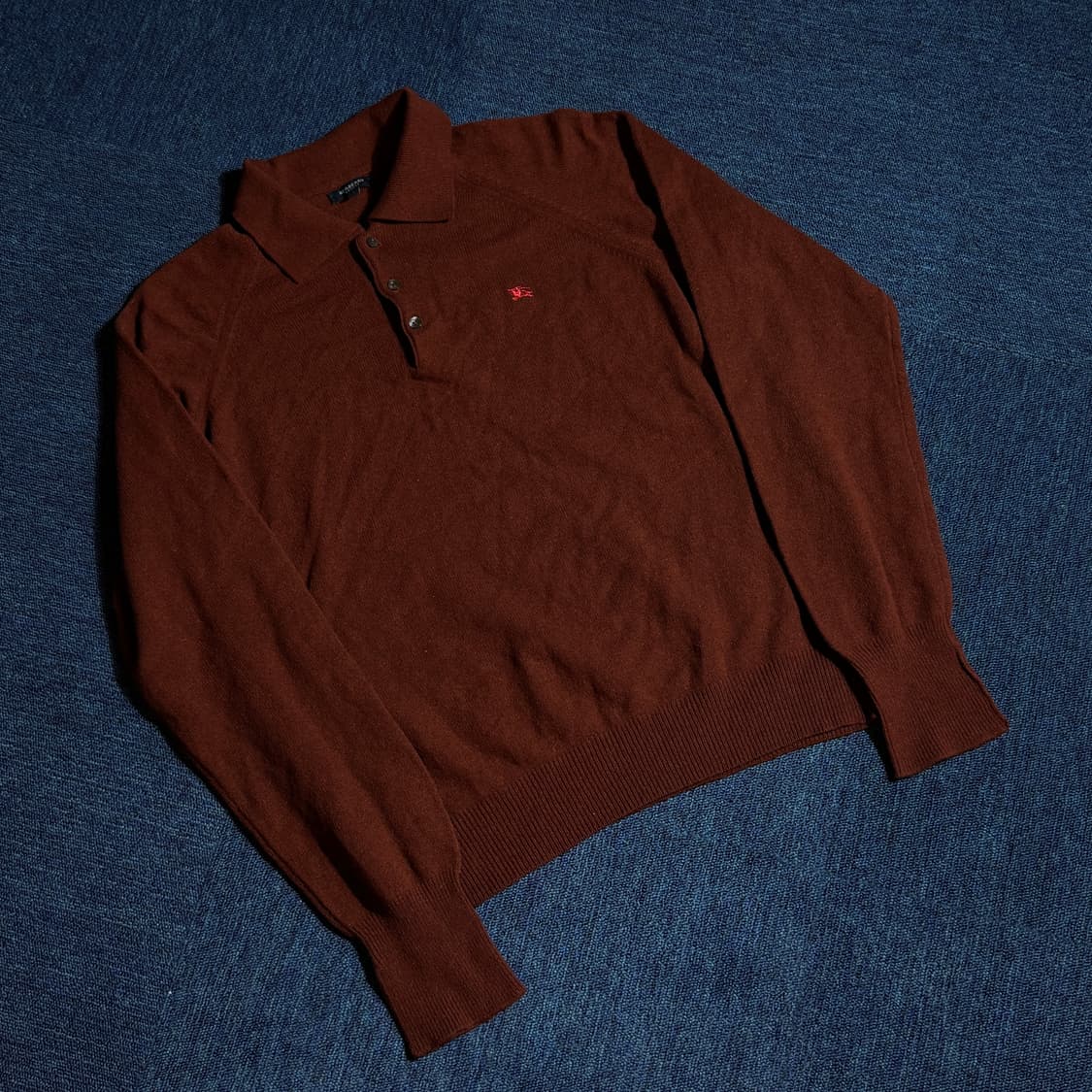 버버리 브라운 카라니트 상품이미지1