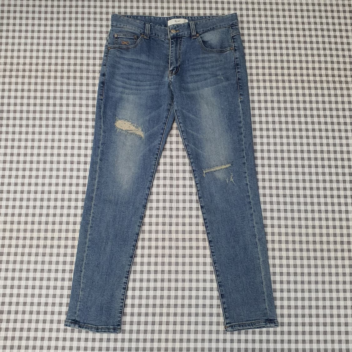 플랙 스키니핏 스판 청바지 남자31 상품이미지1