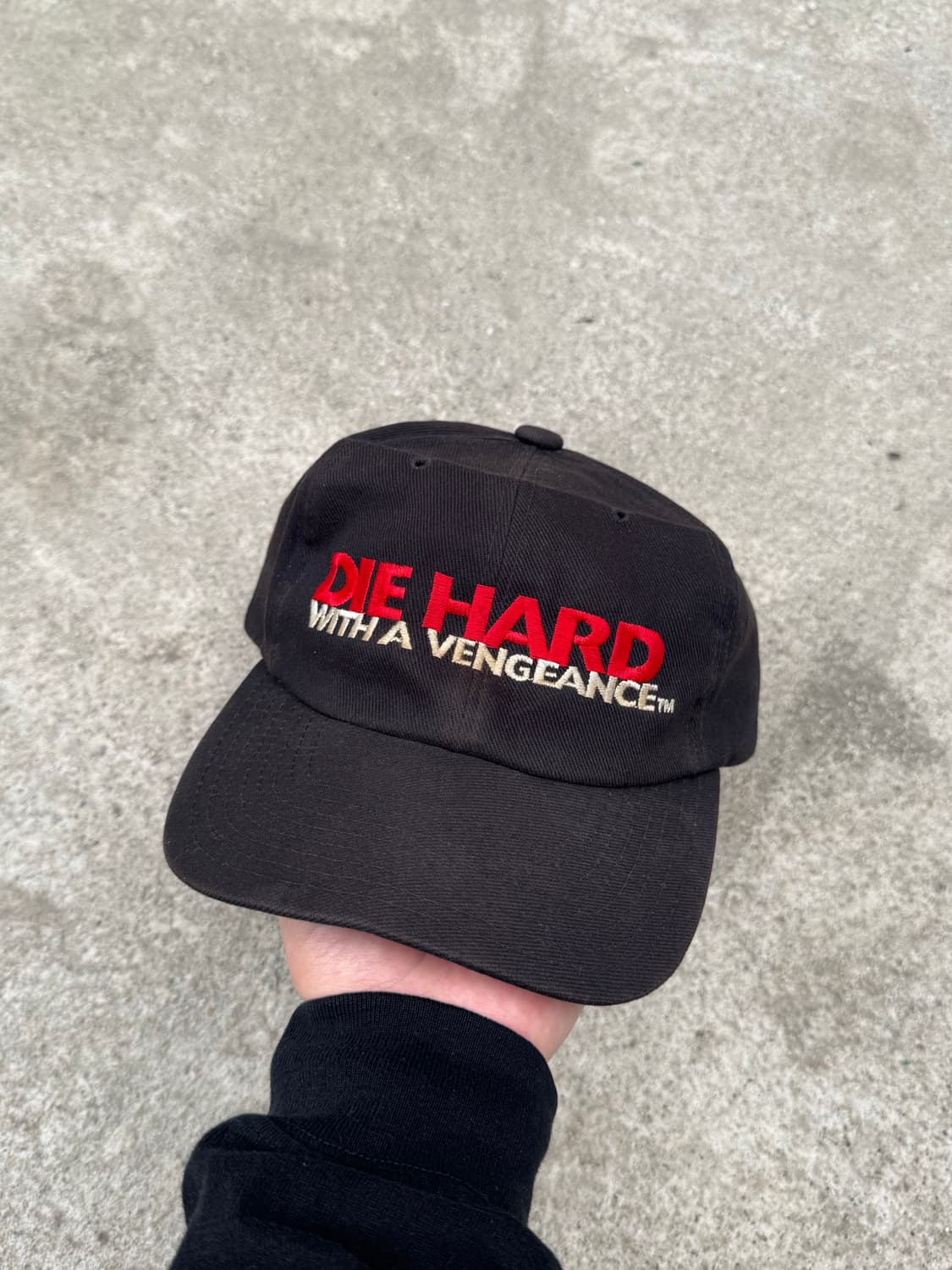 빈티지 90s DIE HARD 다이하드 무비 프로모 모자 상품이미지3