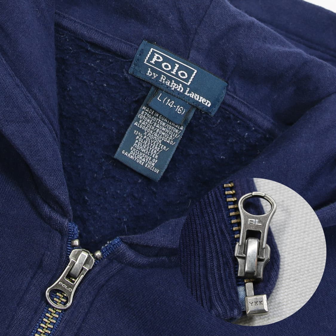 (착용컷) 폴로 랄프로렌 스웻 후드 집업 (98) 상품이미지5