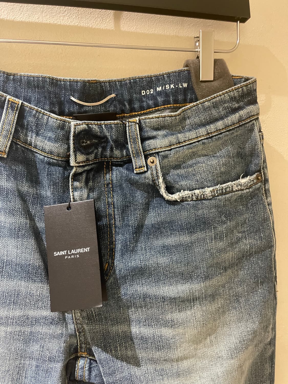 생노랑 청바지 상품이미지5