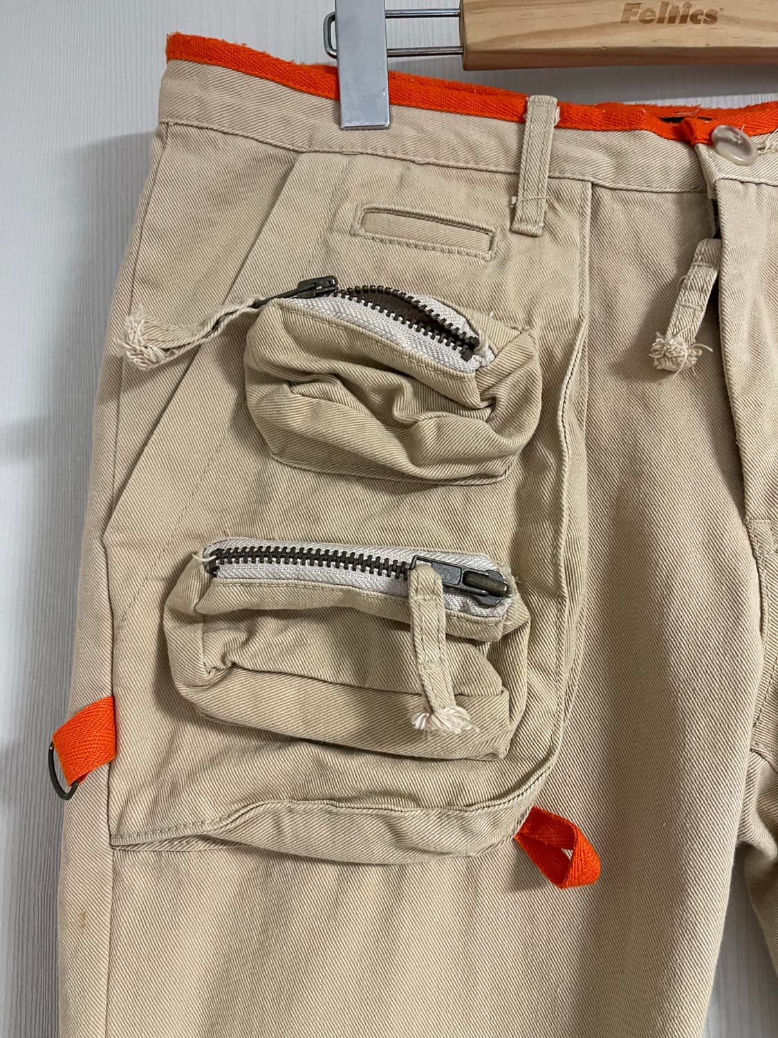 다이어트 부처 슬림 스킨 멀티 포켓 카고 팬츠 M(32-33인치) 상품이미지3