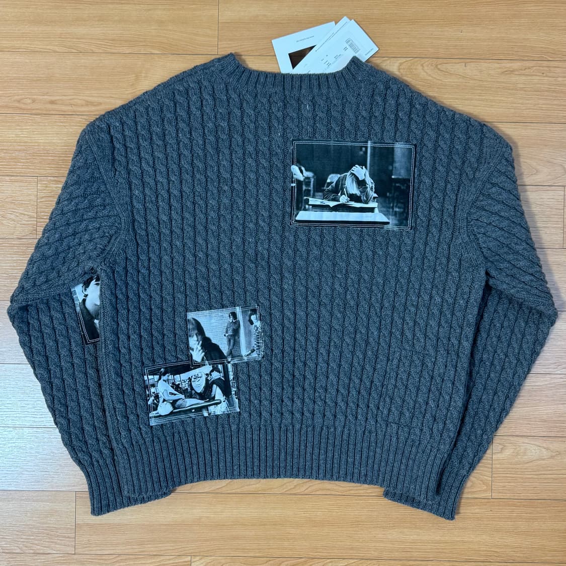 [46]24AW 솔로이스트 크루넥 니트 상품이미지2