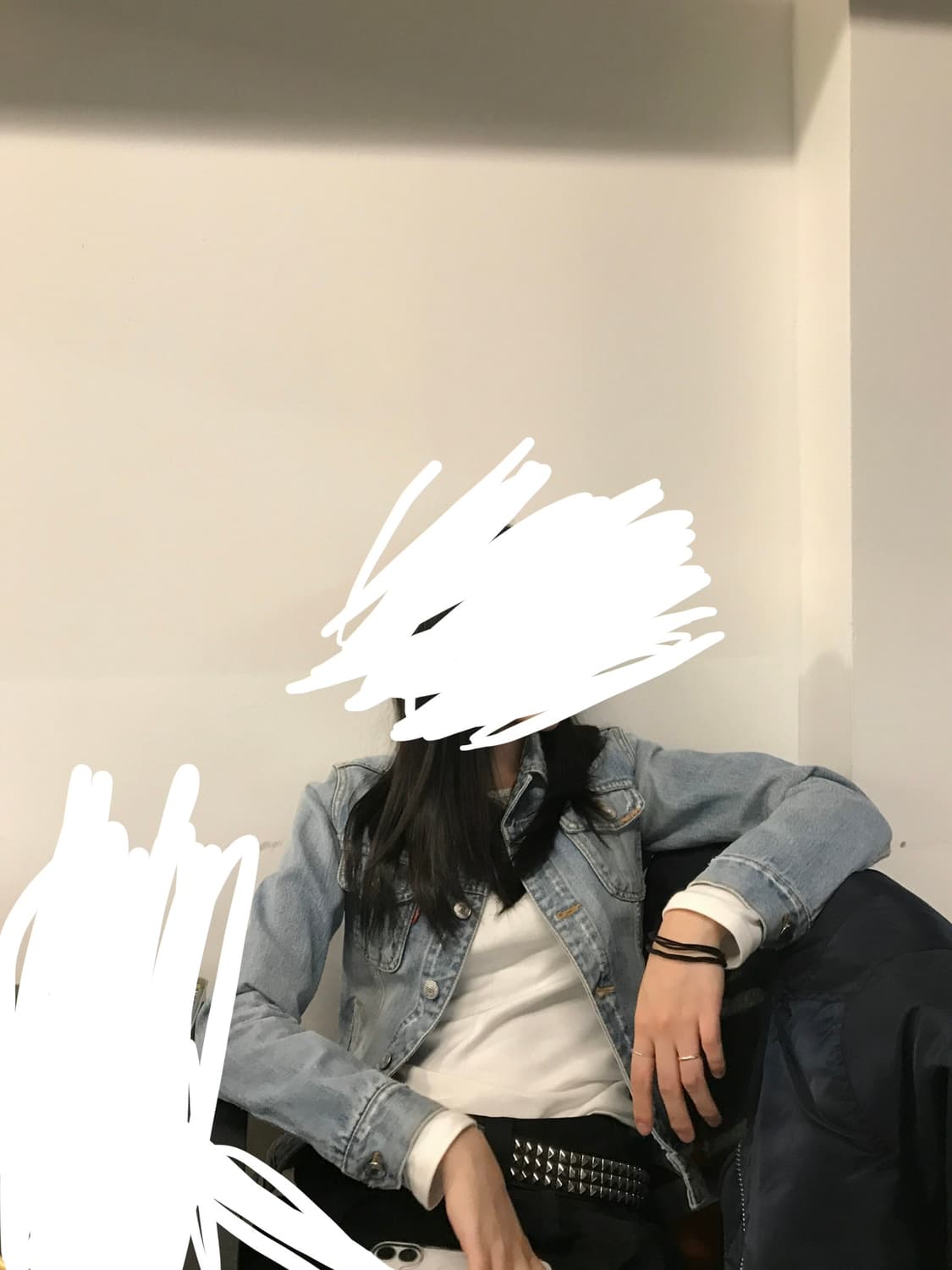 리바이스 연청 데님 자켓 빈티지/착용샷 있음 급처 상품이미지3