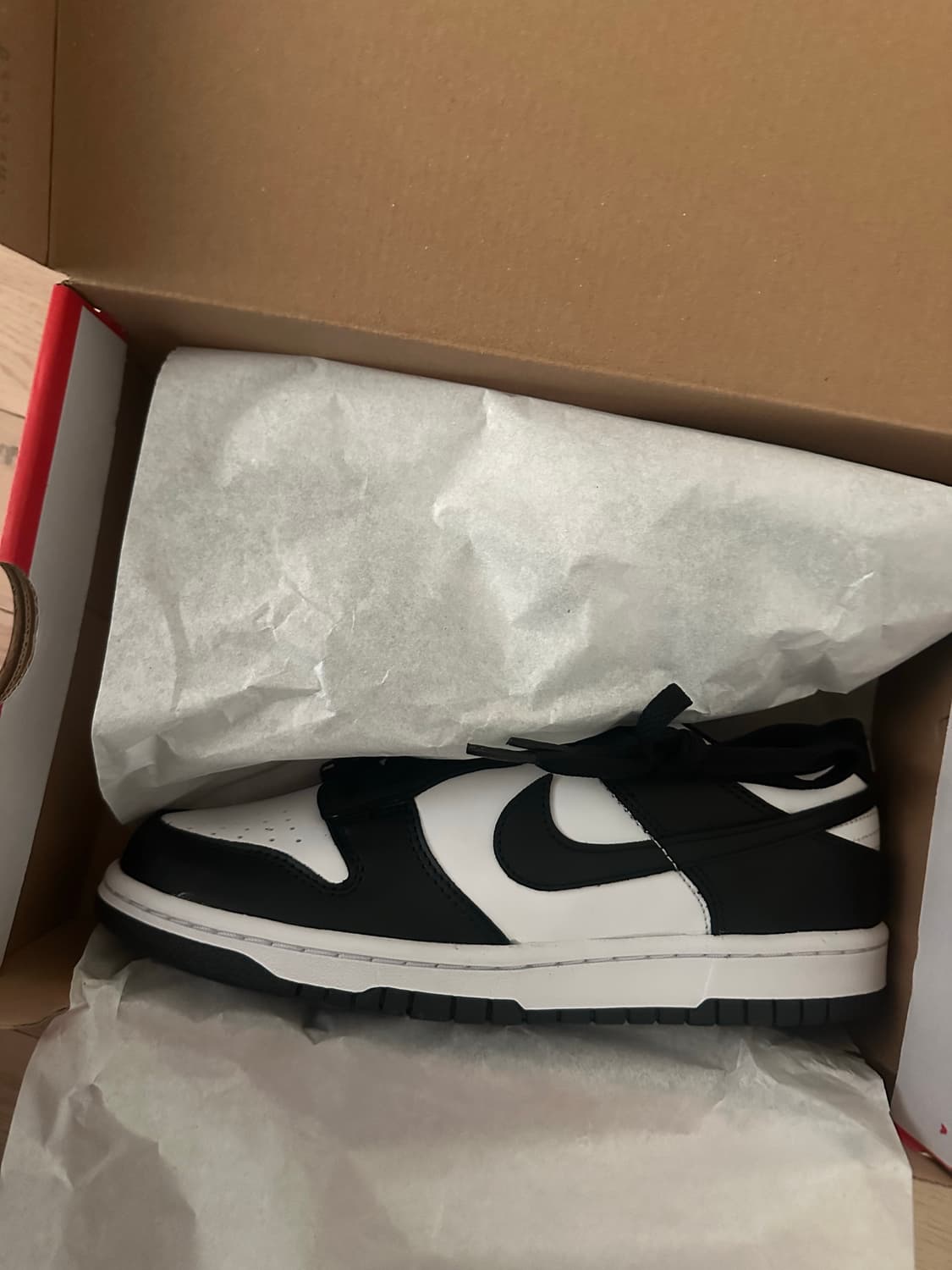 (GS) 나이키 덩크 로우 블랙 상품이미지1