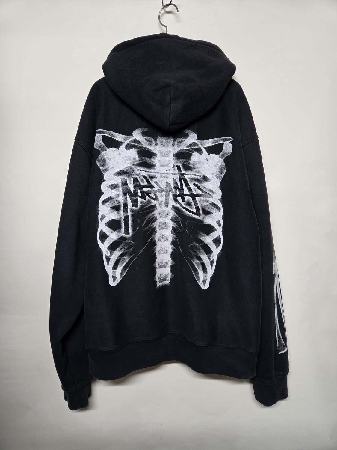 스투시  립 케이지 후드집업 XXL 상품이미지2