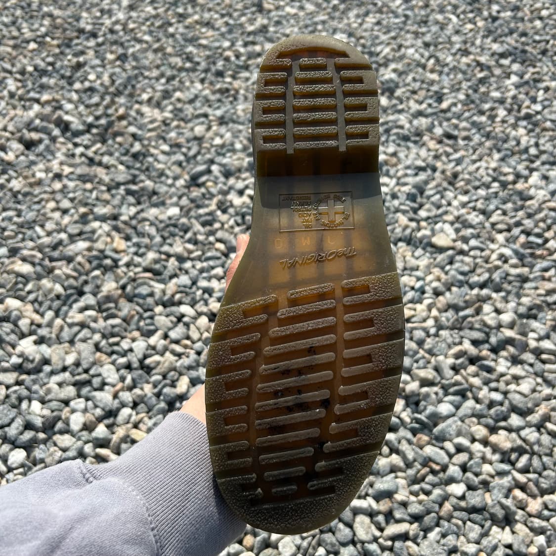 닥터마틴 1460 스무스 레더 레이스업 부츠 화이트 uk10 상품이미지5