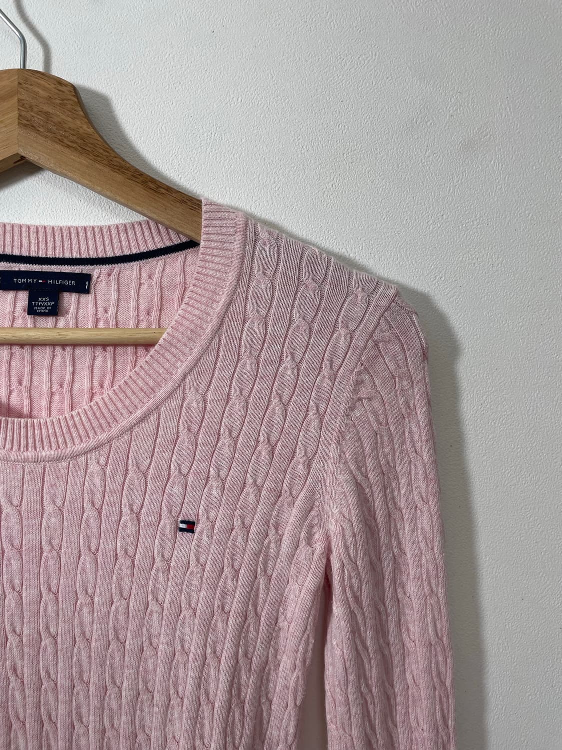 타미Tommy 꽈베기 니트 XXS - K1  상품이미지3