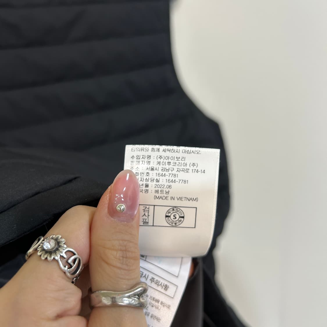 K2 2022 여성 패딩조끼 90 상품이미지5