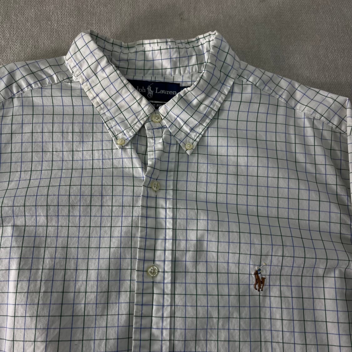 110 폴로랄프로렌 빈티지 체크 셔츠  상품이미지3