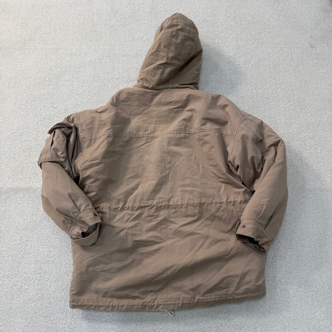 M 자라 포우 시어링 콤비 파카 0210T 상품이미지2