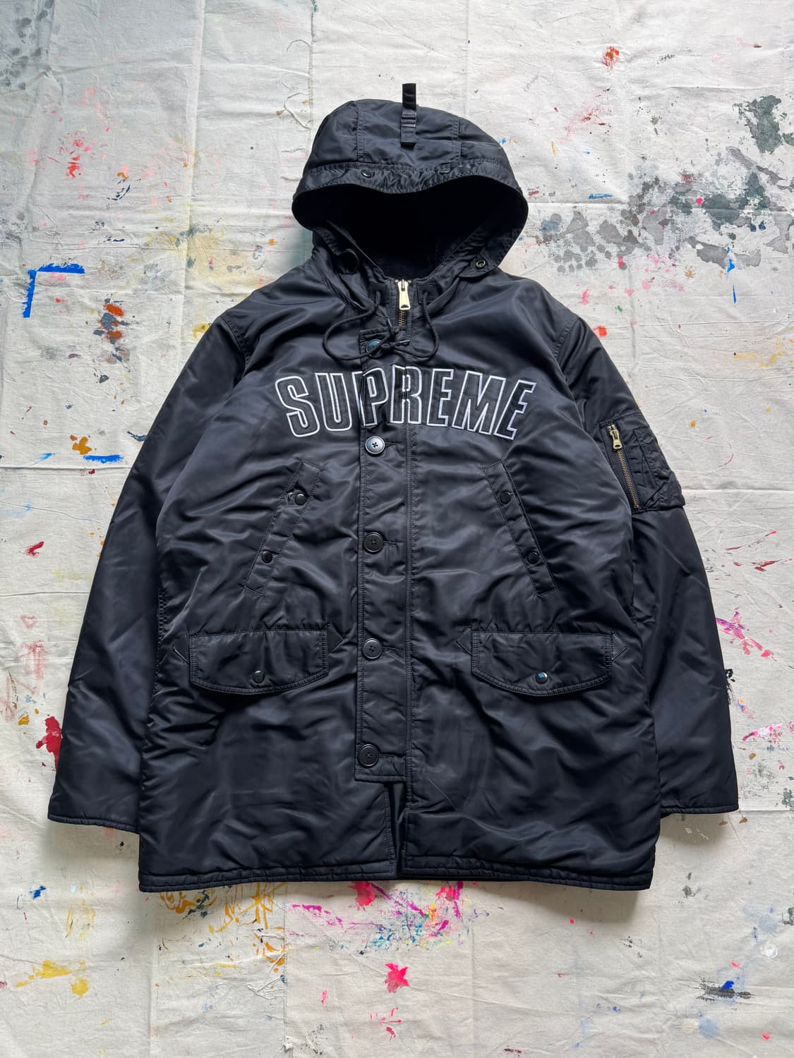 Fw16 슈프림 ARC 로고 N3B 파카 상품이미지1
