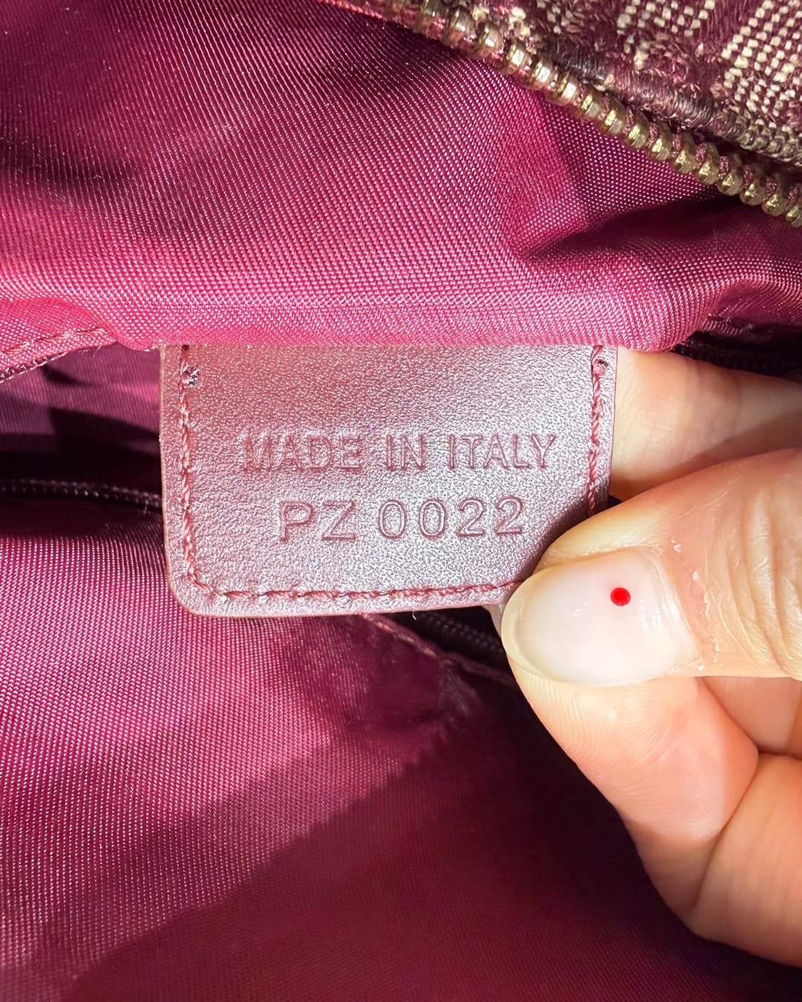 크리스찬 디올 레드 오블리크 트로터 보스턴백  상품이미지8